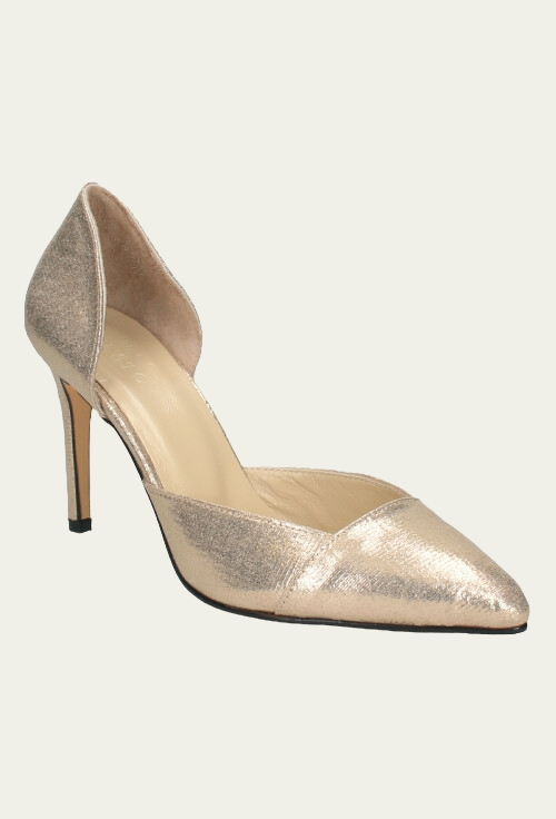 Pantofi CASANDRA aurii