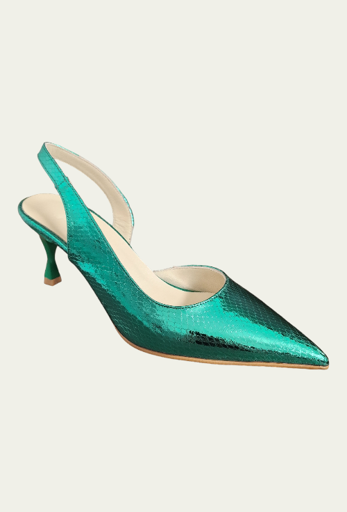 Pantofi CORINA verzi
