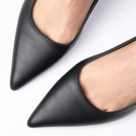 Pantofi ELIZA negri din piele naturală - imagine 6